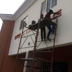 exquis event centre signage